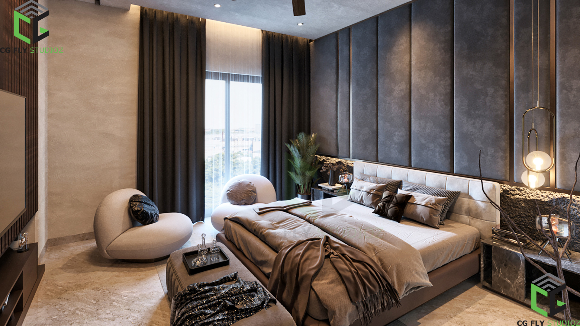 3d bedroom design